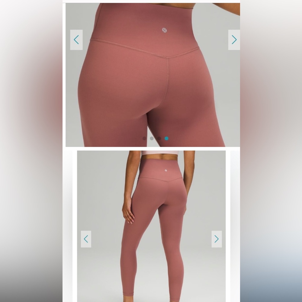 LULULEMON Align pink leggings, like new.